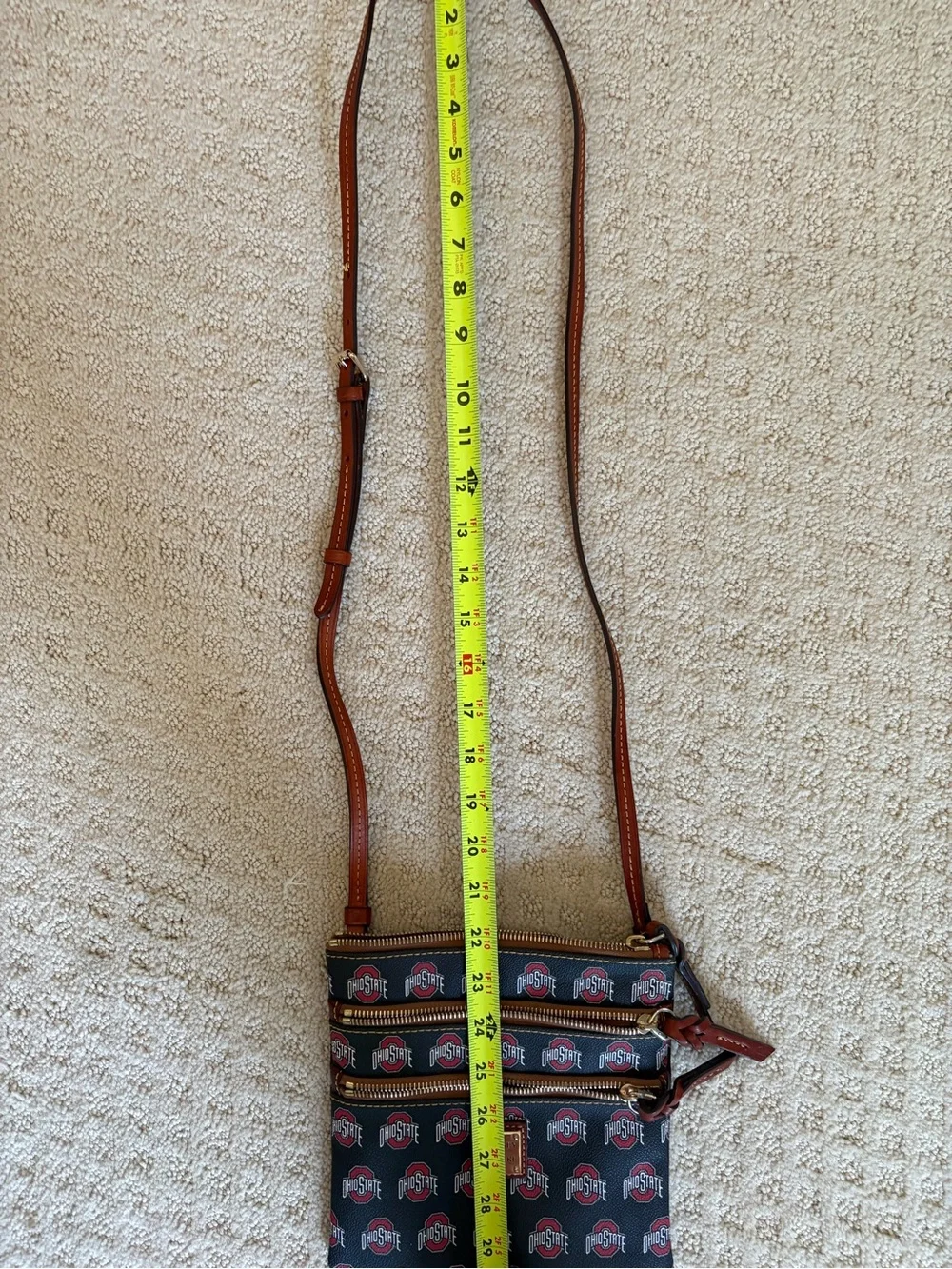 Dooney & Bourke The Ohio State University Cross Body - Excellent Condition
